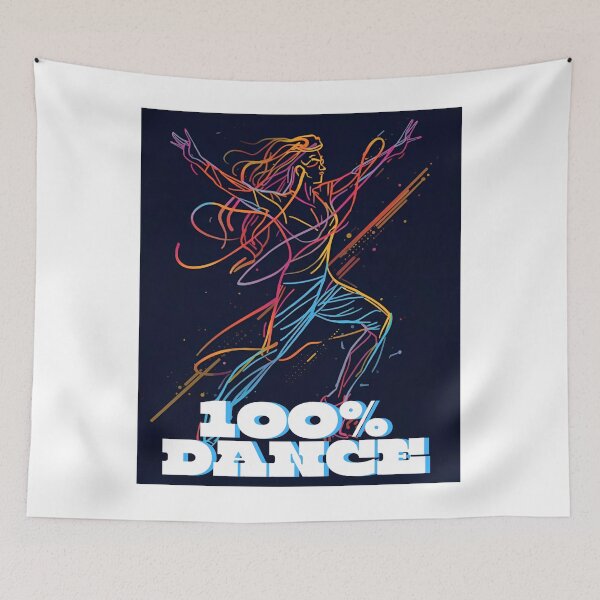 Item preview, 100% Dance designed and sold by MagicTeeVibeArt.