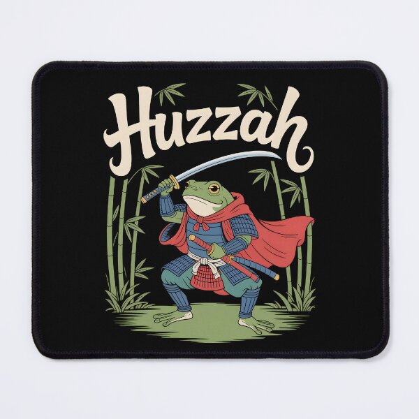 Item preview, Huzzah! Frog Samurai Stance designed and sold by DarylWelsh2024.