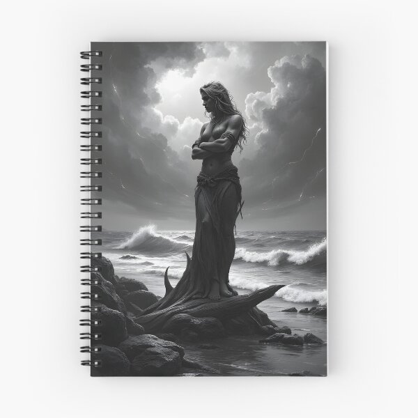 Item preview, The Guardian of the Stormy Shore designed and sold by oanaunciuleanu.