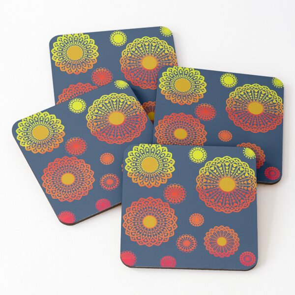 Item preview, Autumn Floral on Dark Teal designed and sold by JaygiesDesign.