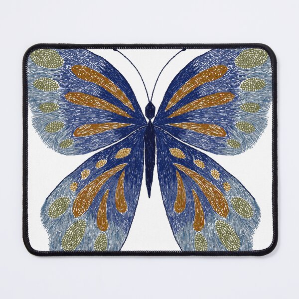 Item preview, butterfly embroidery designed and sold by malungoart.