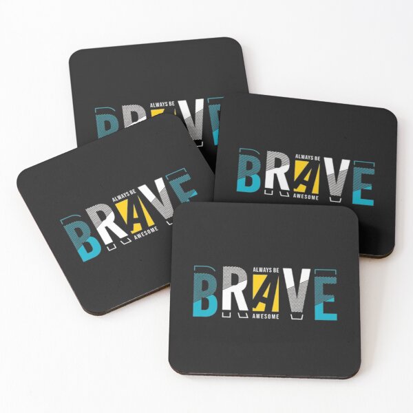 Item preview, Always be Brave  designed and sold by BlueHillsJanot.