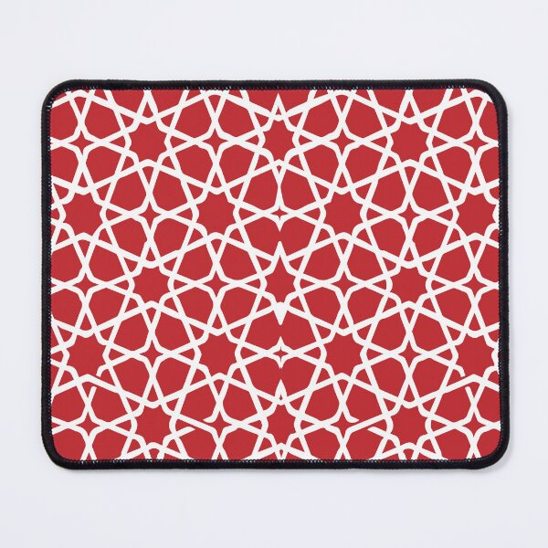 Item preview, Red Moroccan mosaic - pattern designed and sold by Wolagno.