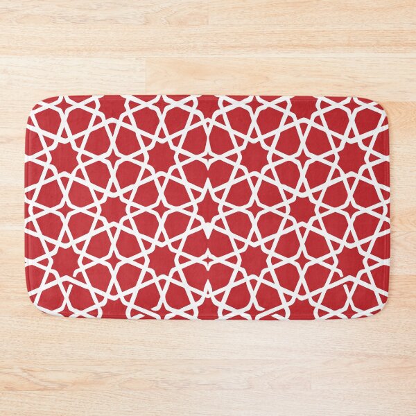 Item preview, Red Moroccan mosaic - pattern designed and sold by Wolagno.