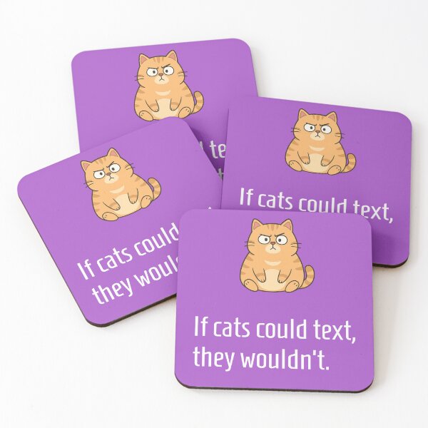 Item preview, A funny quote about cats with an art. designed and sold by AJTees99.