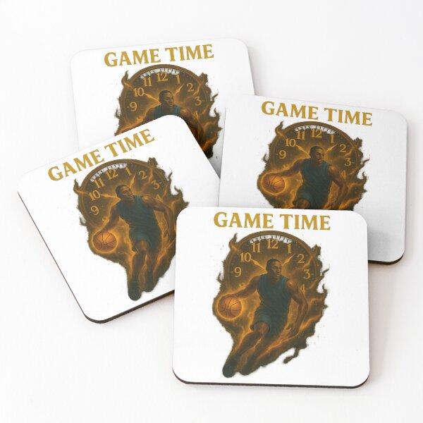 Item preview, Game Time Basketball Artwork designed and sold by ArtSpark Studio.