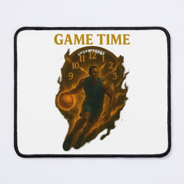 Item preview, Game Time Basketball Artwork designed and sold by ArtSpark Studio.