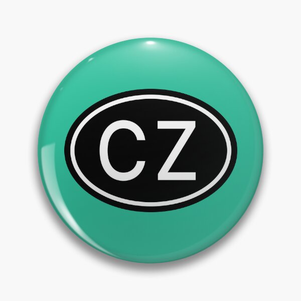 Item preview, CZ Initials Monogram Oval White Letters designed and sold by Jeallan Designs.