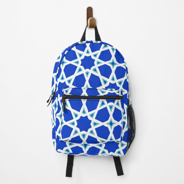 Item preview, blue Moroccan pattern designed and sold by Wolagno.