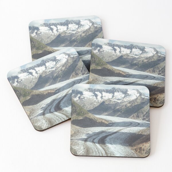 Item preview, Aletsch Glacier – Majestic Swiss Alps Landscape designed and sold by alicjamiekina.