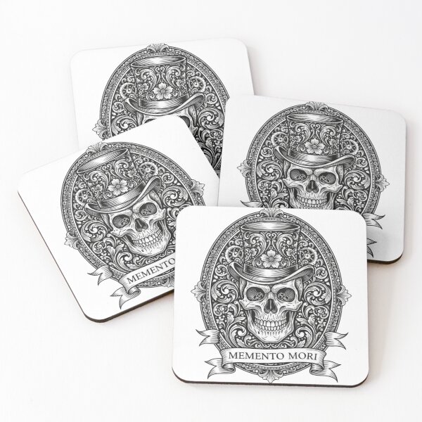 Item preview, Memento Mori : Vectorian death skull designed and sold by InstantHollow.