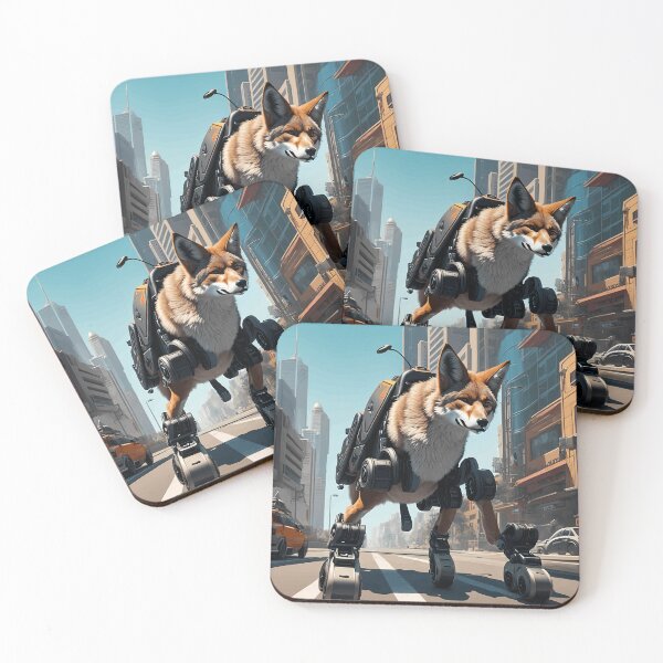 Item preview, The Fast and Furryous Coyotes Rollerblading Journey designed and sold by Danavipstore.