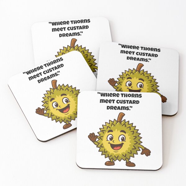 Item preview, Durian Character - The Spiky Friend of the Tropics designed and sold by Latitude 1°N.