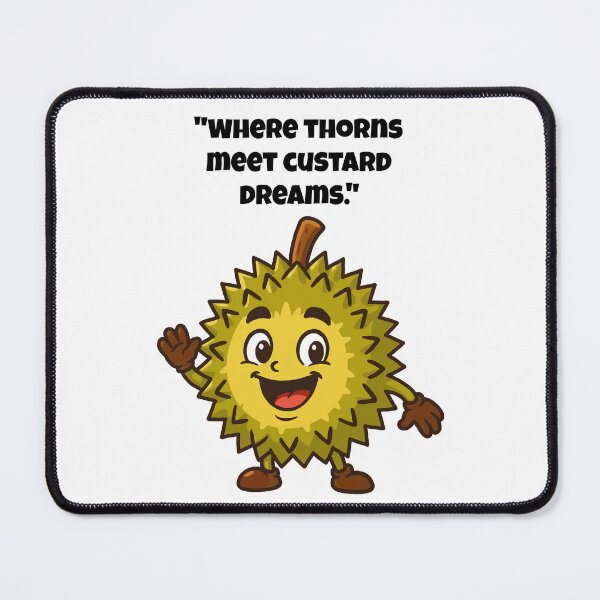Item preview, Durian Character - The Spiky Friend of the Tropics designed and sold by Latitude 1°N.