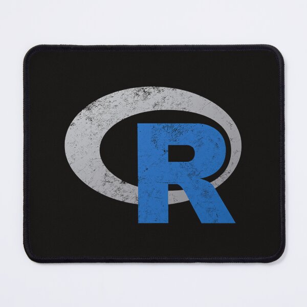 Item preview, R Logo Programming Distressed Design designed and sold by LeoRueck.