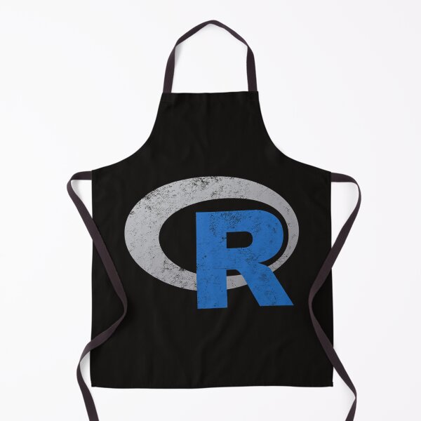 Item preview, R Logo Programming Distressed Design designed and sold by LeoRueck.