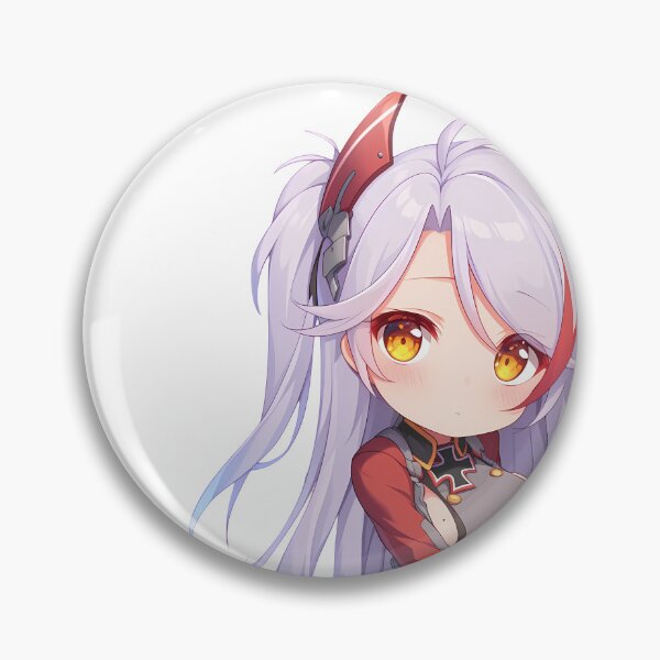 Artikelvorschau, Prinz Eugen Azur Lane Anime Girl Chibi Kawaii Peeker entworfen und verkauft von HumbertoValveno.