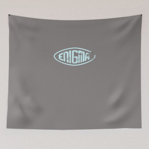 Item preview, CAMISETA CLÁSICA CON LOGO ENIGMA (DESGASTADA) designed and sold by biancamalte.