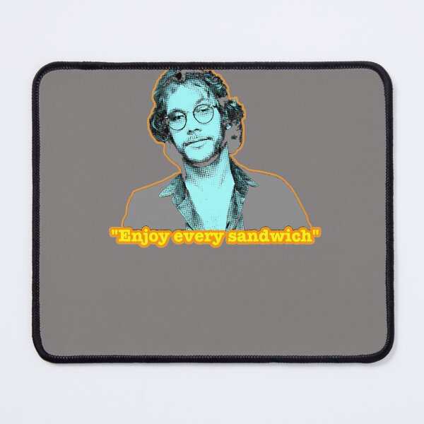 Item preview, ENJOY-EVERY-SANDWICH---WARREN-ZEVON-T-SHIRT designed and sold by biancamalte.