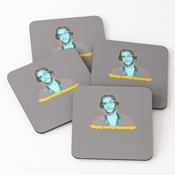 Item preview, ENJOY-EVERY-SANDWICH---WARREN-ZEVON-T-SHIRT designed and sold by biancamalte.