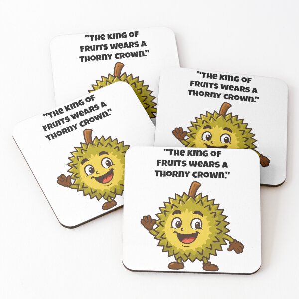 Item preview, Cheerful Durian - The Thorny Tropical Delight designed and sold by Latitude 1°N.