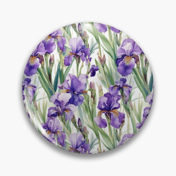 Item preview, Iris Flower 12/12 - Botanical [ 2025 - Collection ] designed and sold by elmsstudios.