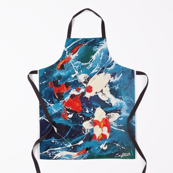 Item preview, 10 Vibrant Koi Pond Under a Lush Green Sky designed and sold by CassieReilley.