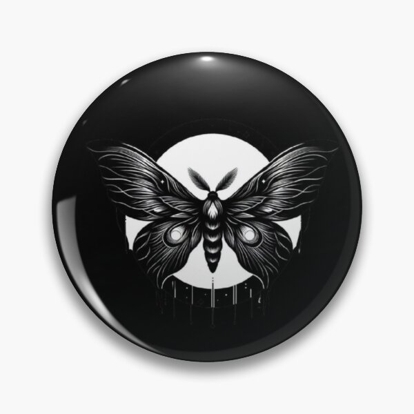 Item preview, Celestial Moth – Gothic Lunar Design designed and sold by trend-forge.