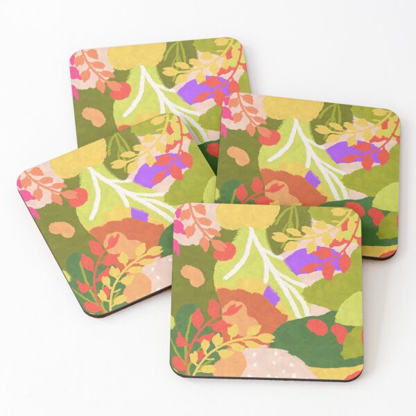 Item preview, Abstract Painting of Leaves designed and sold by designsbyico.