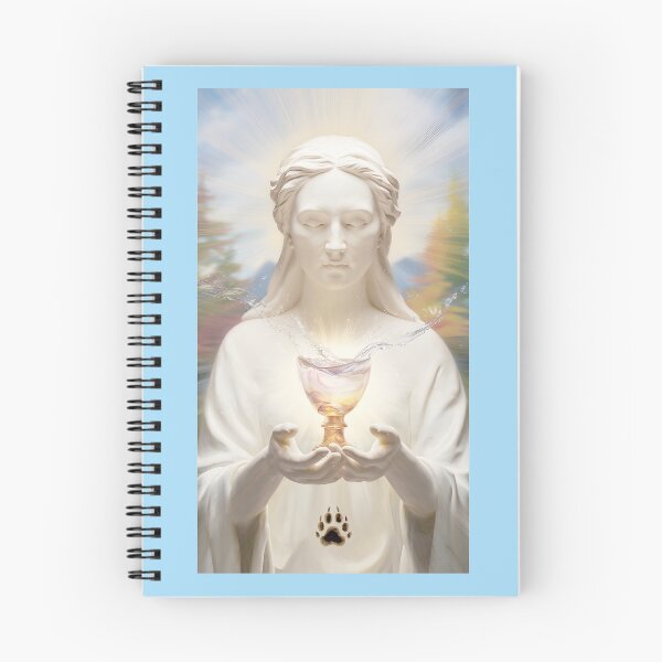 Item preview, Angelic Grace Waters Embrace in a Sacred Chalice designed and sold by Jacob Douglas.