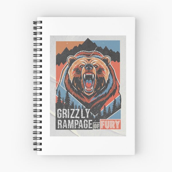 Item preview, Grizzly Rampage of Fury designed and sold by sicty09Design.
