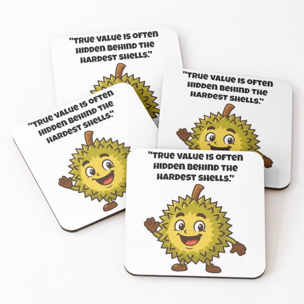 Item preview, Smiling Durian - The Spiky Tropical Cheerleader designed and sold by Latitude 1°N.