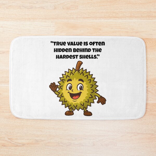 Item preview, Smiling Durian - The Spiky Tropical Cheerleader designed and sold by Latitude 1°N.