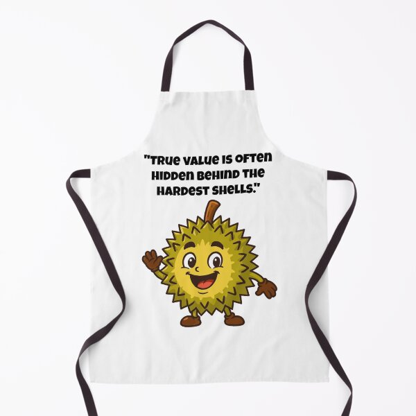 Item preview, Smiling Durian - The Spiky Tropical Cheerleader designed and sold by Latitude 1°N.