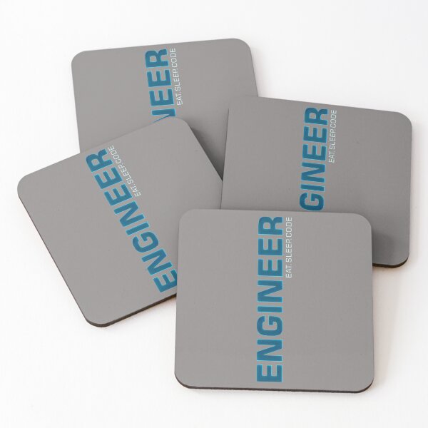 Item preview, ENGINEER-EAT-SLEEP-CODE-DEVELOPER-SENIOR-IT designed and sold by thackstonhe.