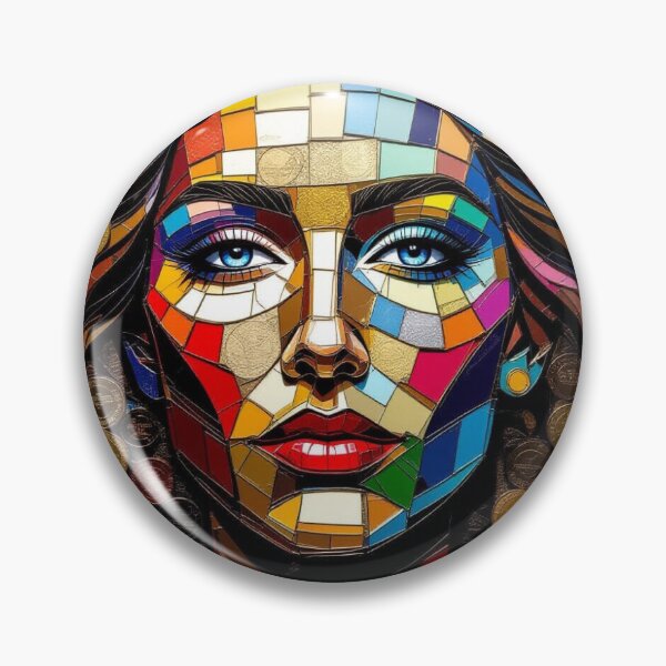 Item preview, Mosaic Muse – Multicultural beauty meets CoinArt & ColorVibes in modern fusion designed and sold by FotoworldEdel.