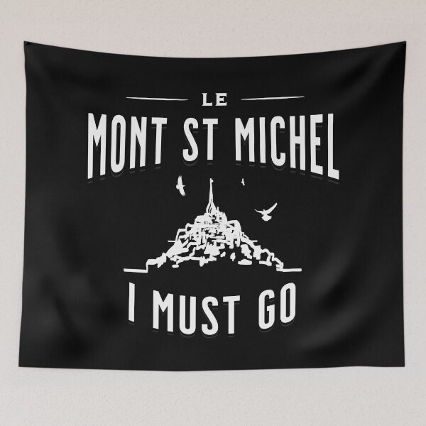 Item preview, France Tidal Island Mont Saint Michel France designed and sold by GraphismNinja.