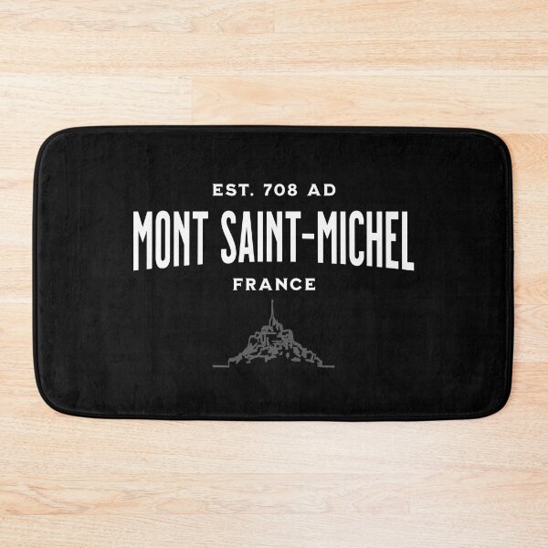 Item preview, French Tidal Island Mont Saint Michel France designed and sold by GraphismNinja.