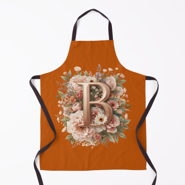 Item preview, Floral Monogram Letter B Wall Art – Elegant Gold Initial B with Roses & Peonies | Personalized Wedding Gift, Nursery Decor, Feminine Botanical Initial B Print designed and sold by AmenAlways.