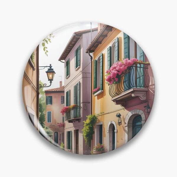 Item preview, Bardolino Italy Street Sketch designed and sold by ZynchLord.