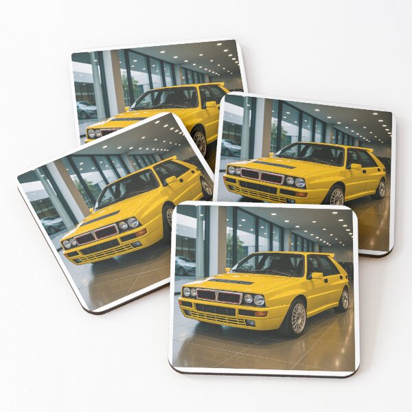Item preview, Classic Hot Hatch Showcased In Modern Car Dealership designed and sold by RevUpDesign.