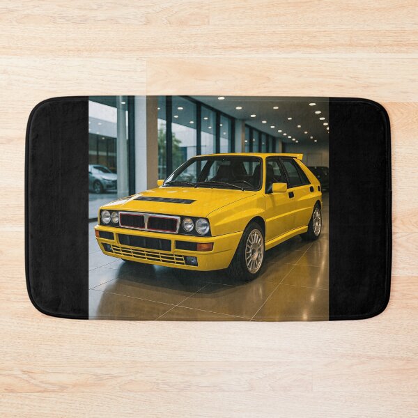 Item preview, Classic Hot Hatch Showcased In Modern Car Dealership designed and sold by RevUpDesign.