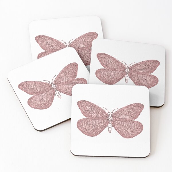 Item preview, Mysterious neon red butterfly designed and sold by Ach&Koor.