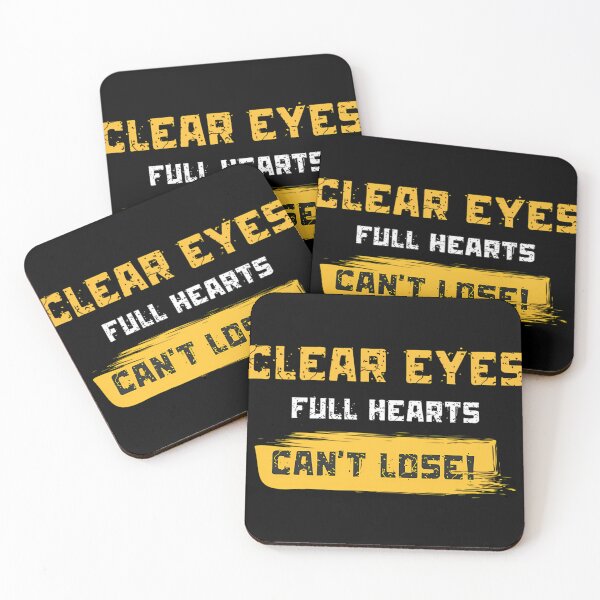 Item preview, Cool Clear Eyes Full Hearts Cant Lose Sports Quote designed and sold by SED-Art-Chic.