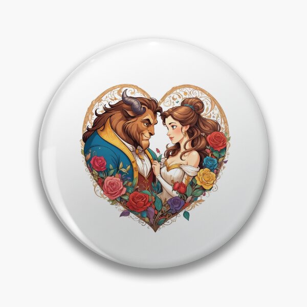 Item preview, Beauty and the Beast Fairytale Heart designed and sold by Digiheart.