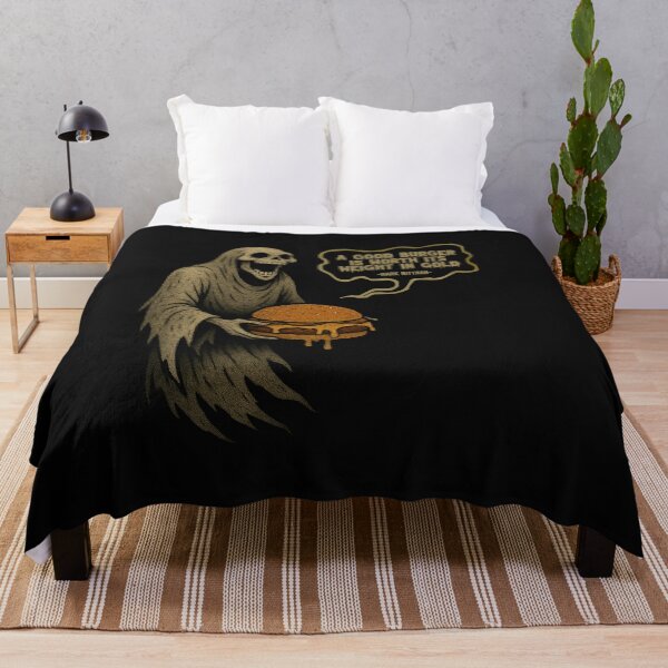 Item preview, Ghost A Good Burger is Worth its Weight in Gold designed and sold by LewisSchuetz.