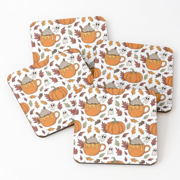 Item preview, Autumn Halloween Pattern designed and sold by VividTrails.