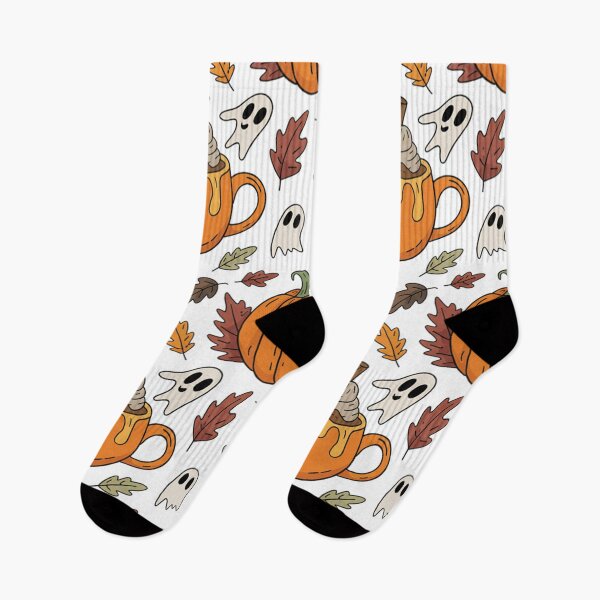 Item preview, Autumn Halloween Pattern designed and sold by VividTrails.