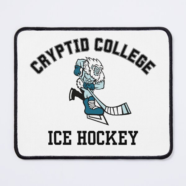 Item preview, Cryptid College Ice Hockey designed and sold by Kindred & Thistle.