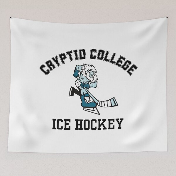 Item preview, Cryptid College Ice Hockey designed and sold by Kindred & Thistle.